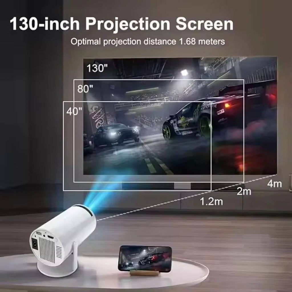 Portable Led hy300 projector